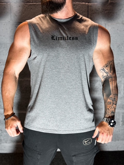 Limitless - Sans manches Gris