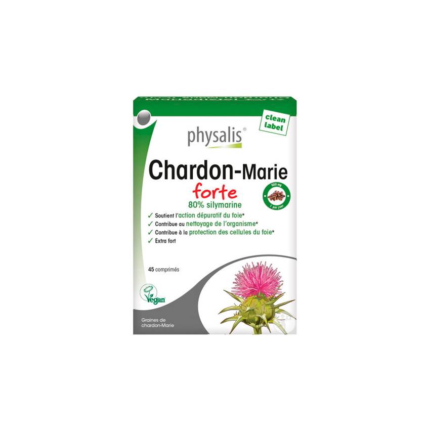 Physalis - Chardon-Marie forte 45caps.